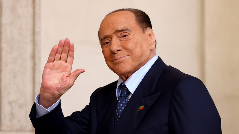 Former Italian PM Silvio Berlusconi in 2022