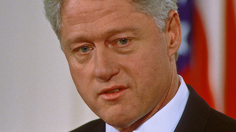 Bill Clinton talking