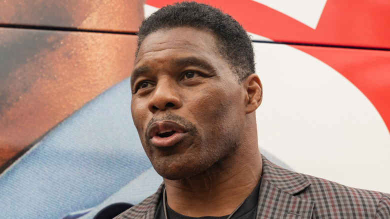 Herschel Walker plaid jacket