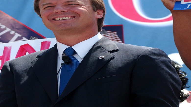 John Edwards smiling