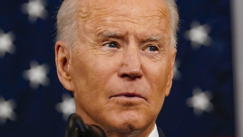 President Biden speaking at joint session of Congress