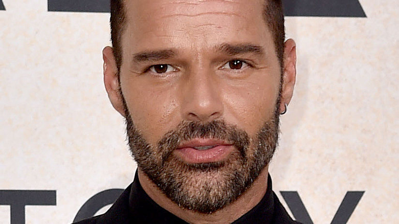 Ricky Martin posing