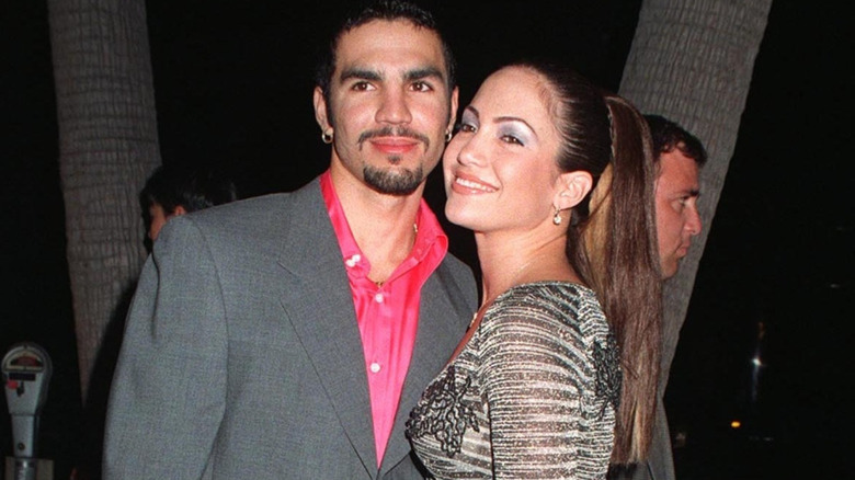 Jennifer Lopez snuggles in for photo with Ojani Noa