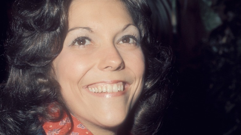 Karen Carpenter smiling broadly
