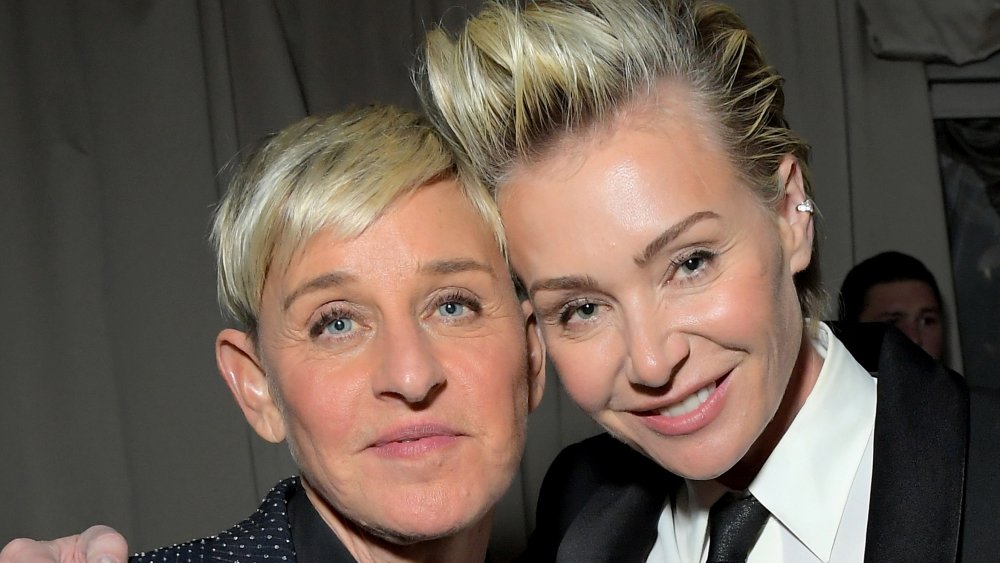 Ellen Degeneres and Portia de Rossi