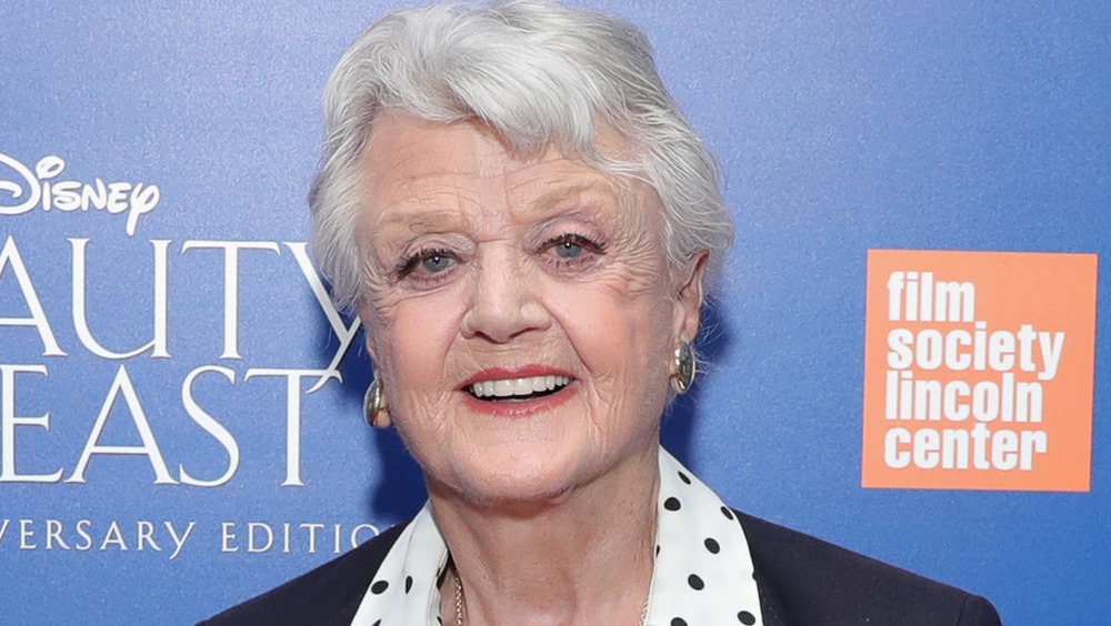 Angela Lansbury on the red carpet 