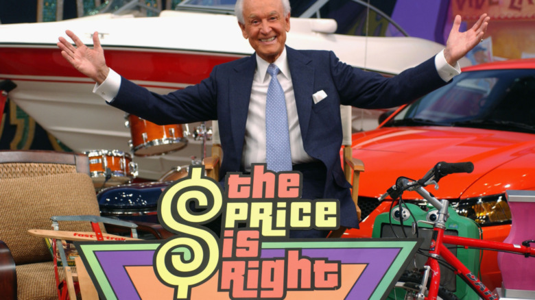 Bob Barker on The Price Is Right set