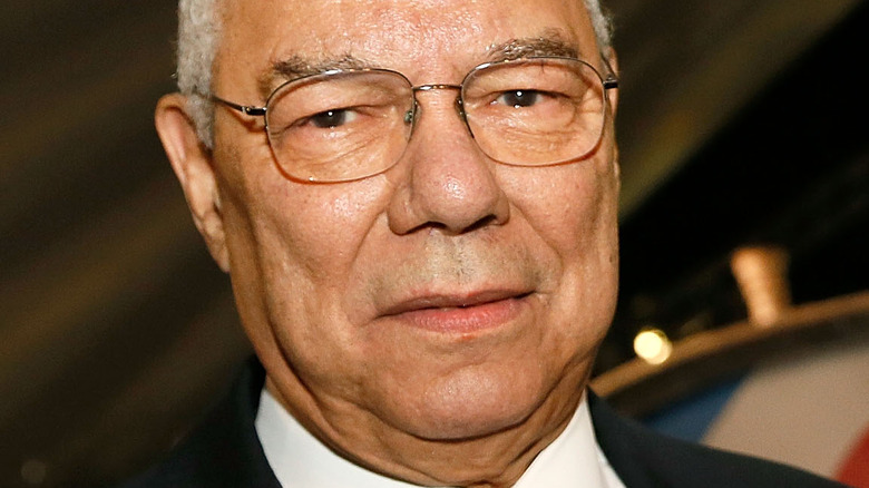 Colin Powell smiling