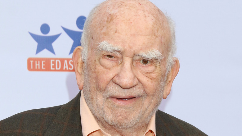 Ed Asner smiling