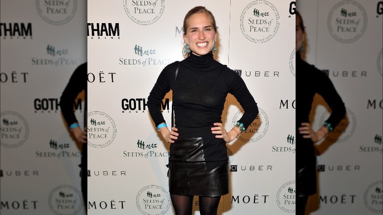 Ashley Bush on a red carpet