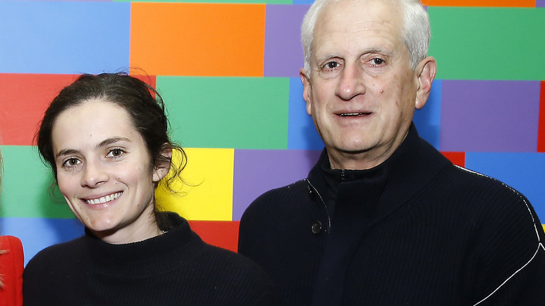 Rose Schlossberg with dad Edwin Arthur Schlossberg