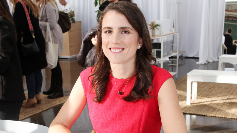 Tatiana Schlossberg at a book signing