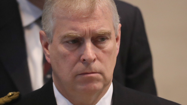 Prince Andrew in 2016