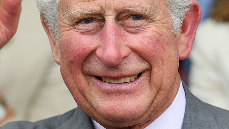 Prince Charles smiling