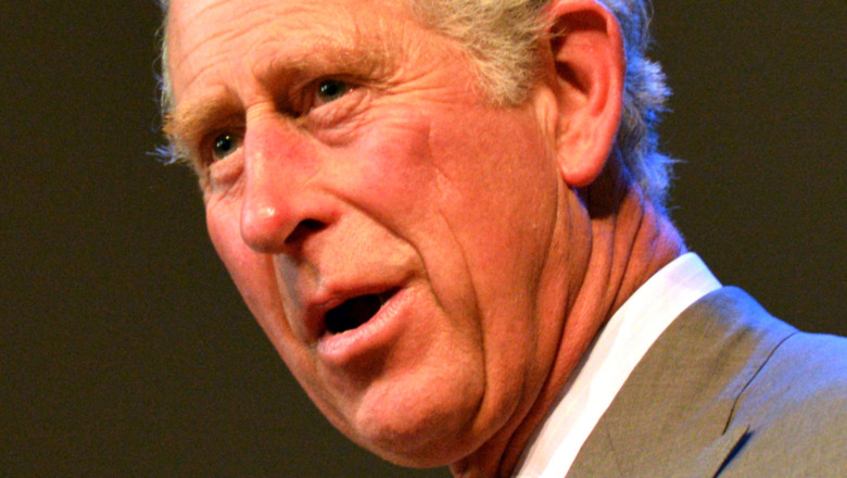 Prince Charles speaking at event 
