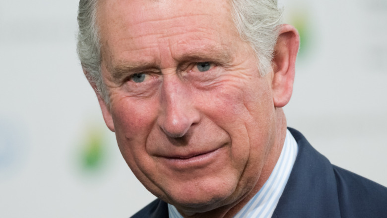 Prince Charles staring 