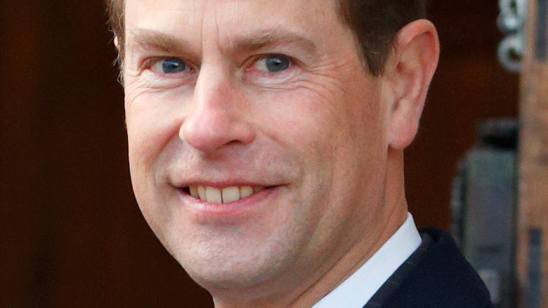 Prince Edward smiling in 2015