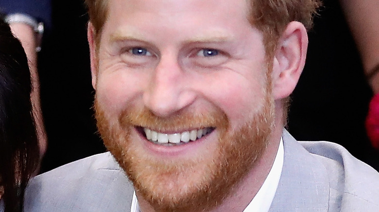 Prince Harry red beard