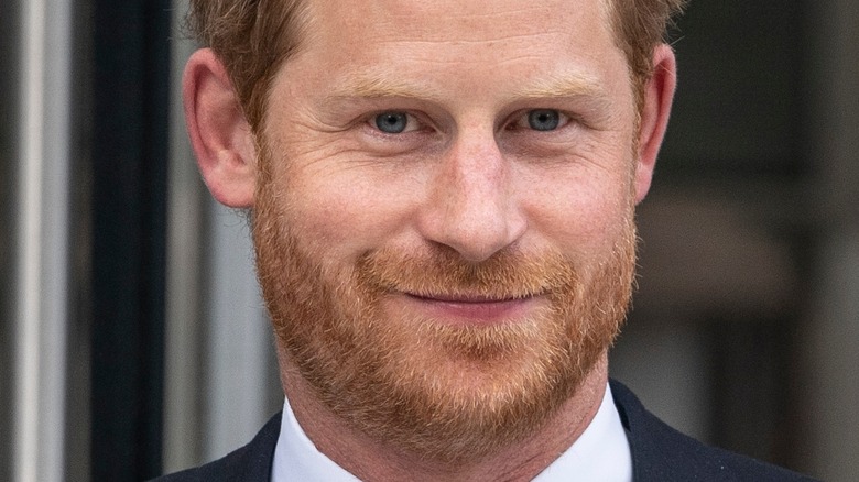 Prince Harry smiling