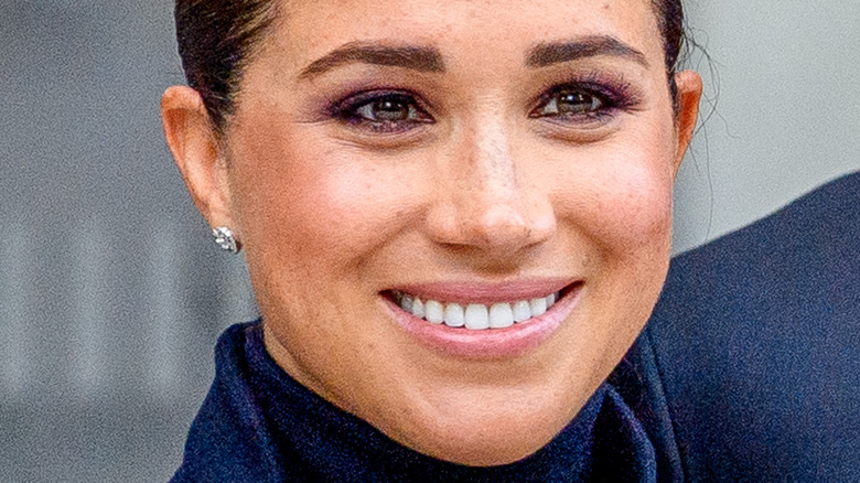 Meghan Markle smiling