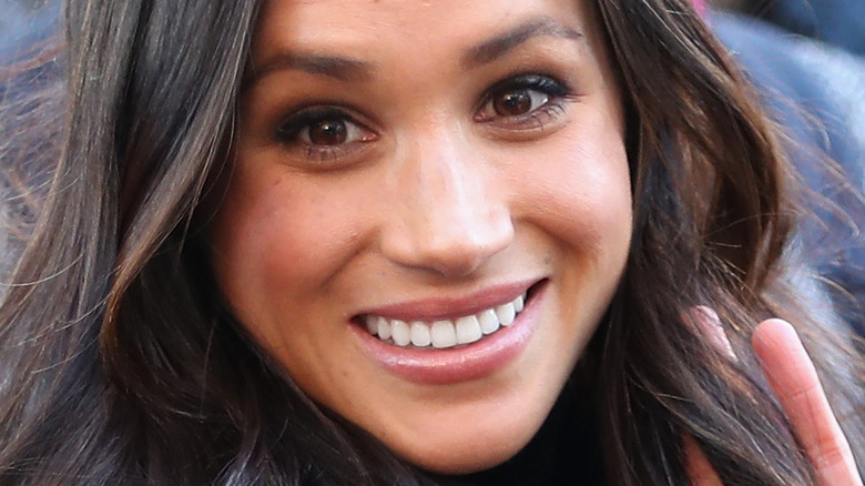 Meghan Markle smiling