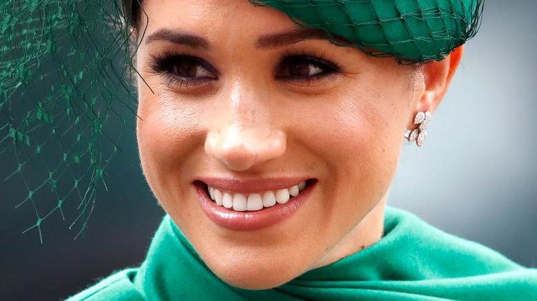 Meghan Markle smiling