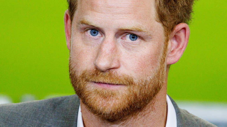 Prince Harry looking ahead