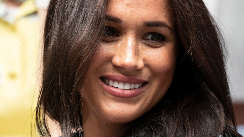 Meghan Markle smiling