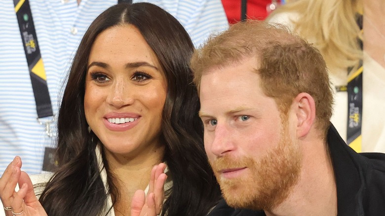 Meghan Markle with Prince Harry