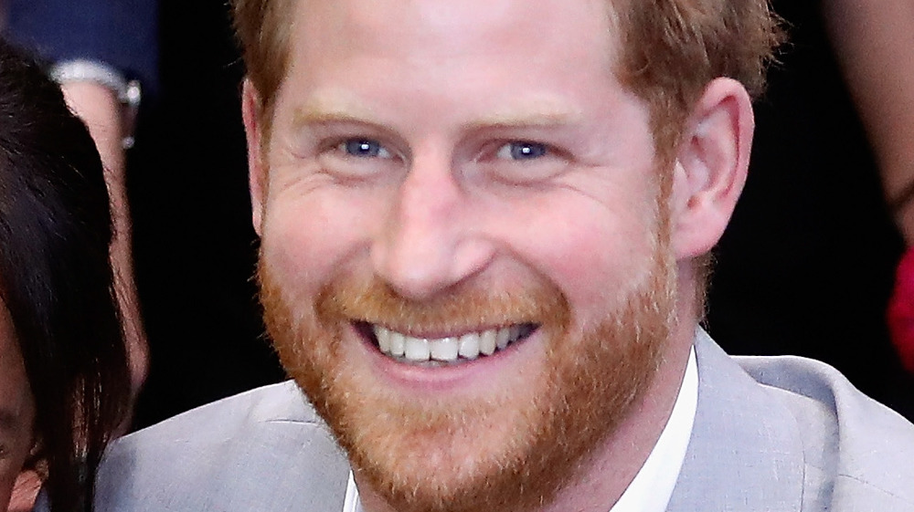 Prince Harry blue eyes