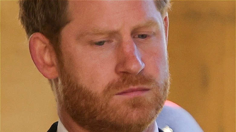 Prince Harry emotional