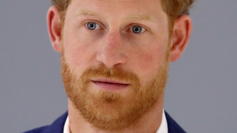 Prince Harry blue eyes