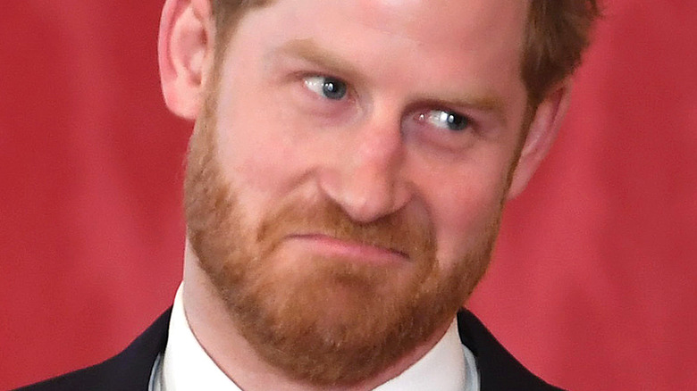 Prince Harry funny face