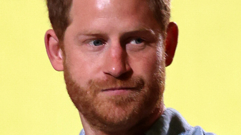 Prince Harry side eye