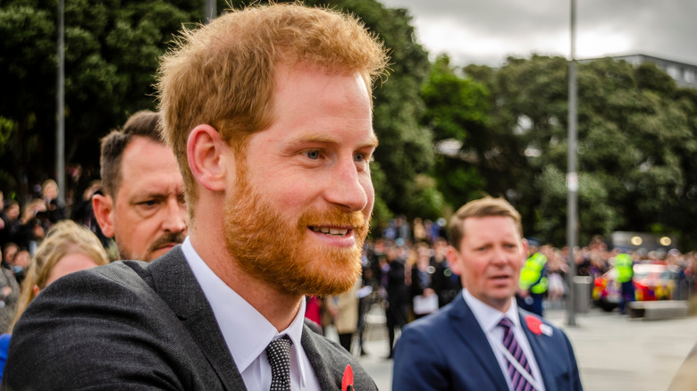 Prince Harry at Wellington War Memorial 2018