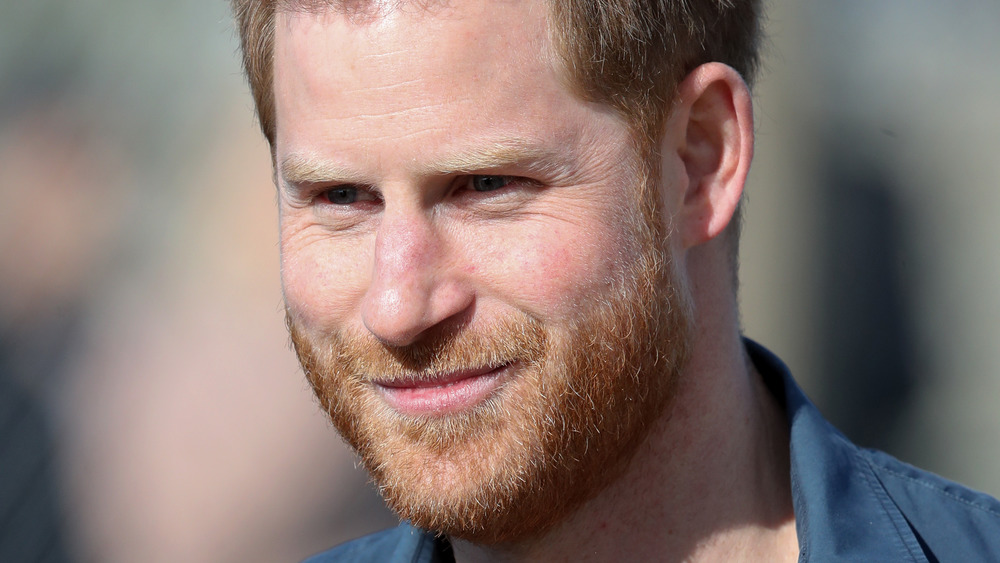 Prince Harry, posing