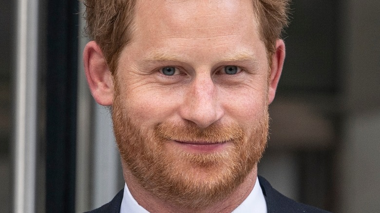 Prince Harry smiling