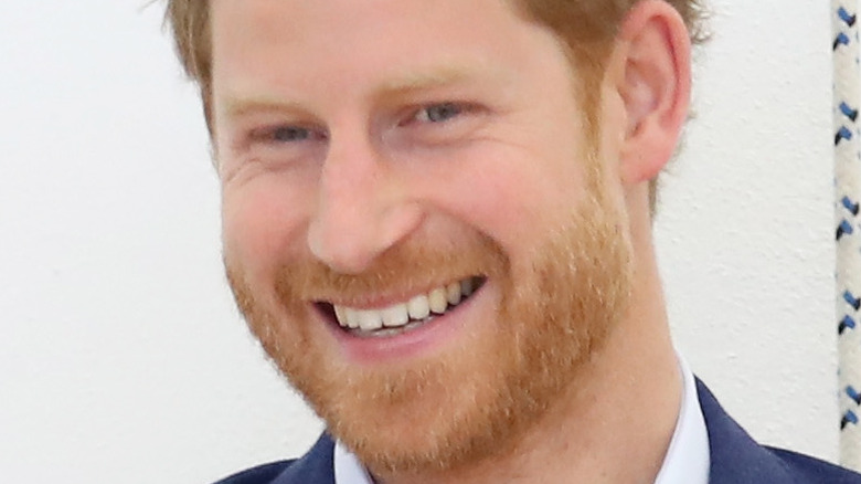 Prince Harry laughing