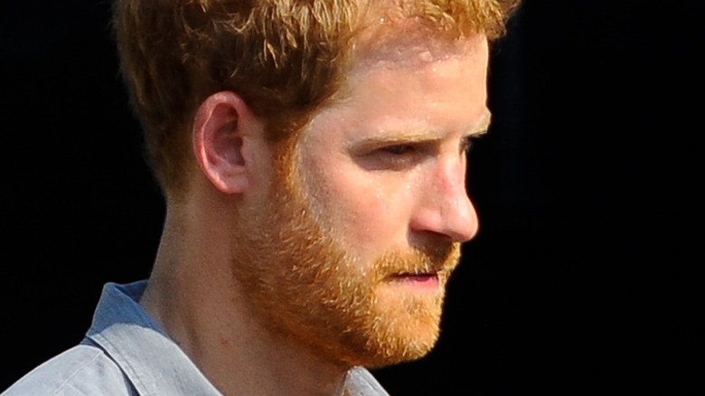 Prince Harry smiling 