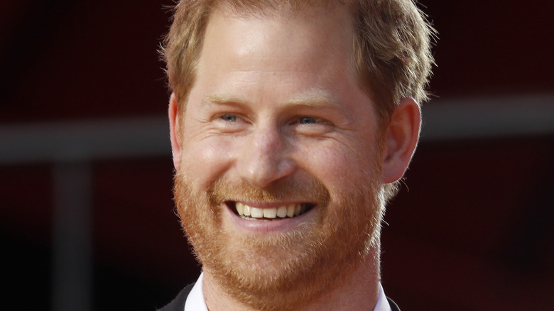 Prince Harry smiles big onstage during Global Citizen Live
