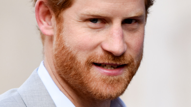 Prince Harry smiling