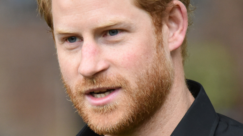 Prince Harry smiling