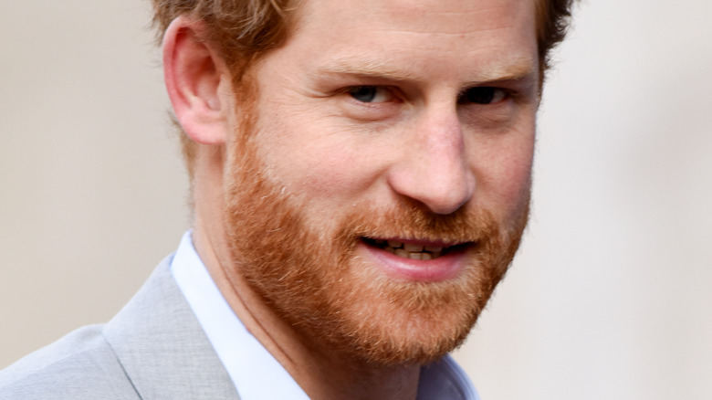 Prince Harry, posing