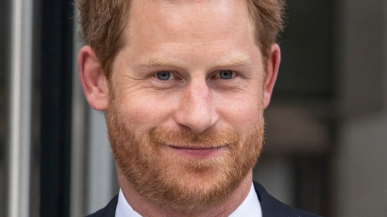 Prince Harry smiling