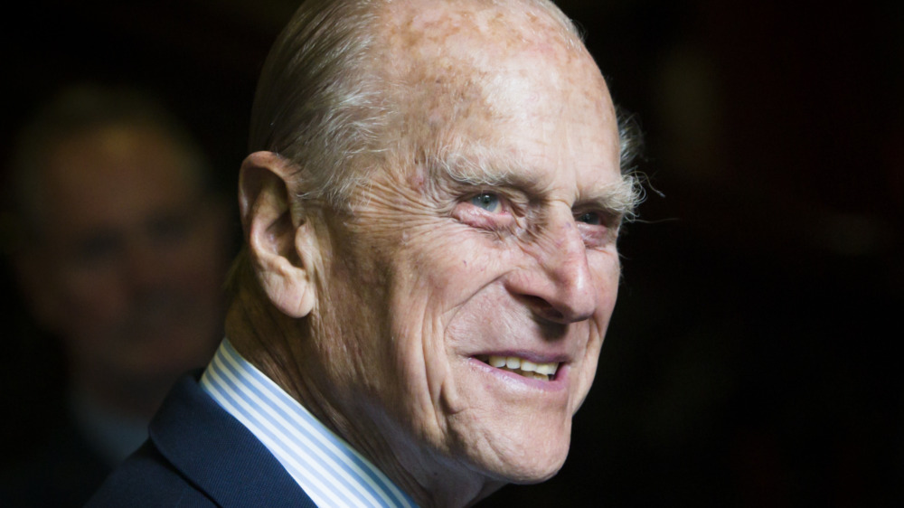 Prince Philip smiling