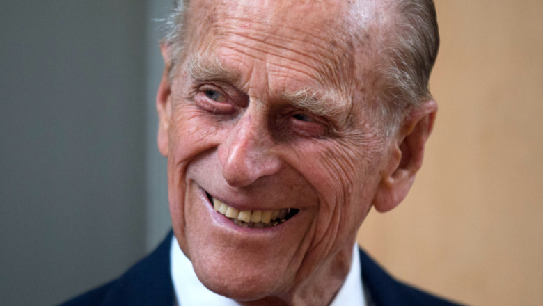 Prince Philip smiling 