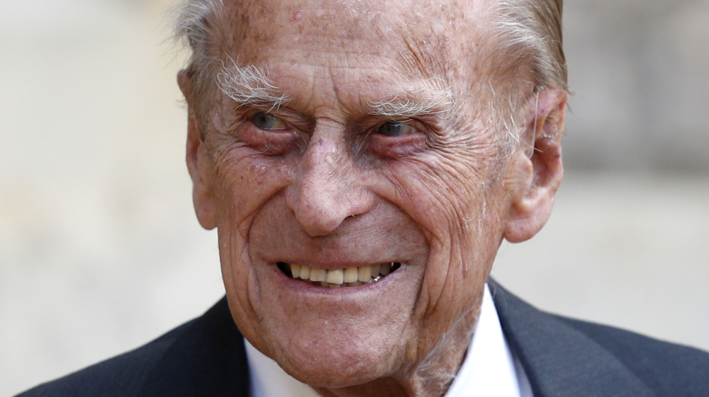 Prince Philip smiling