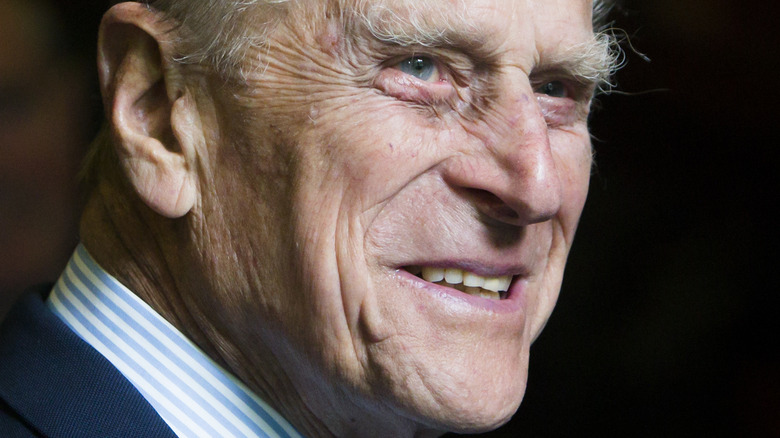 Prince Philip smiling