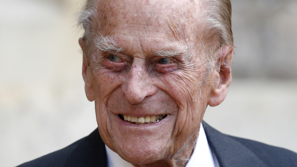 Prince Philip, smiling