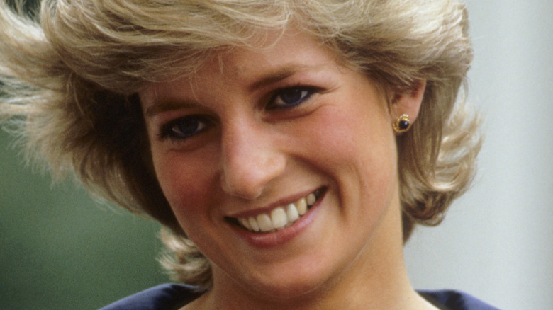 Princess Diana, posing